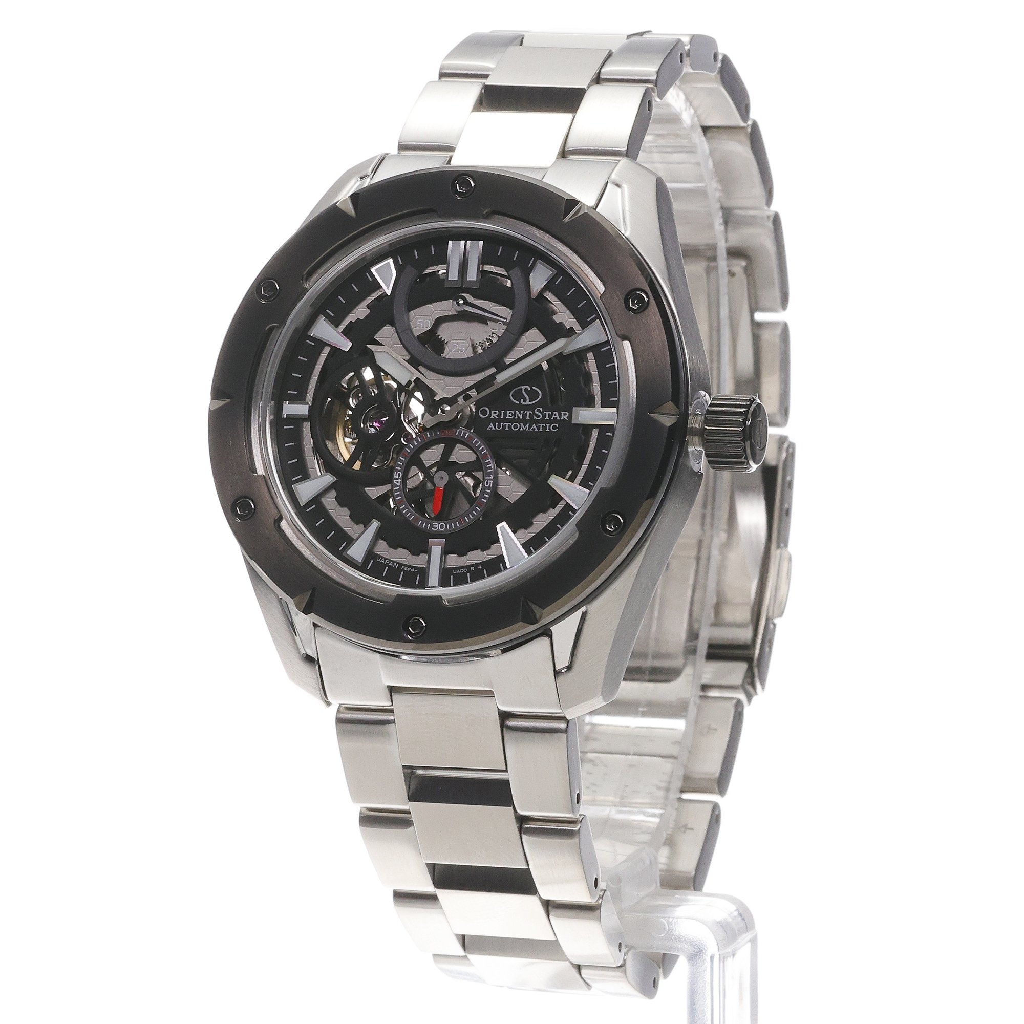 Orient Star RE-AV0A01B00B Avant-garde Skeleton Automatic Sports klasyczny zegarek srebrny - miniatura 2