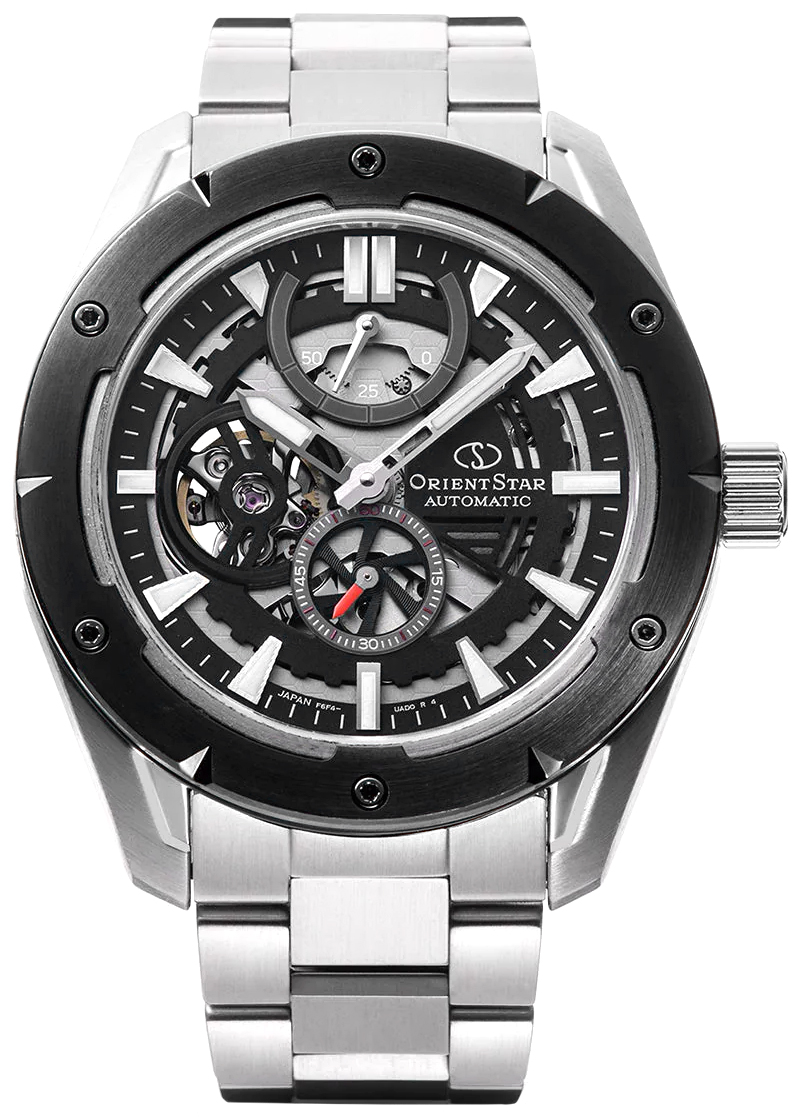 Avant-garde Skeleton Automatic Orient Star RE-AV0A01B00B 