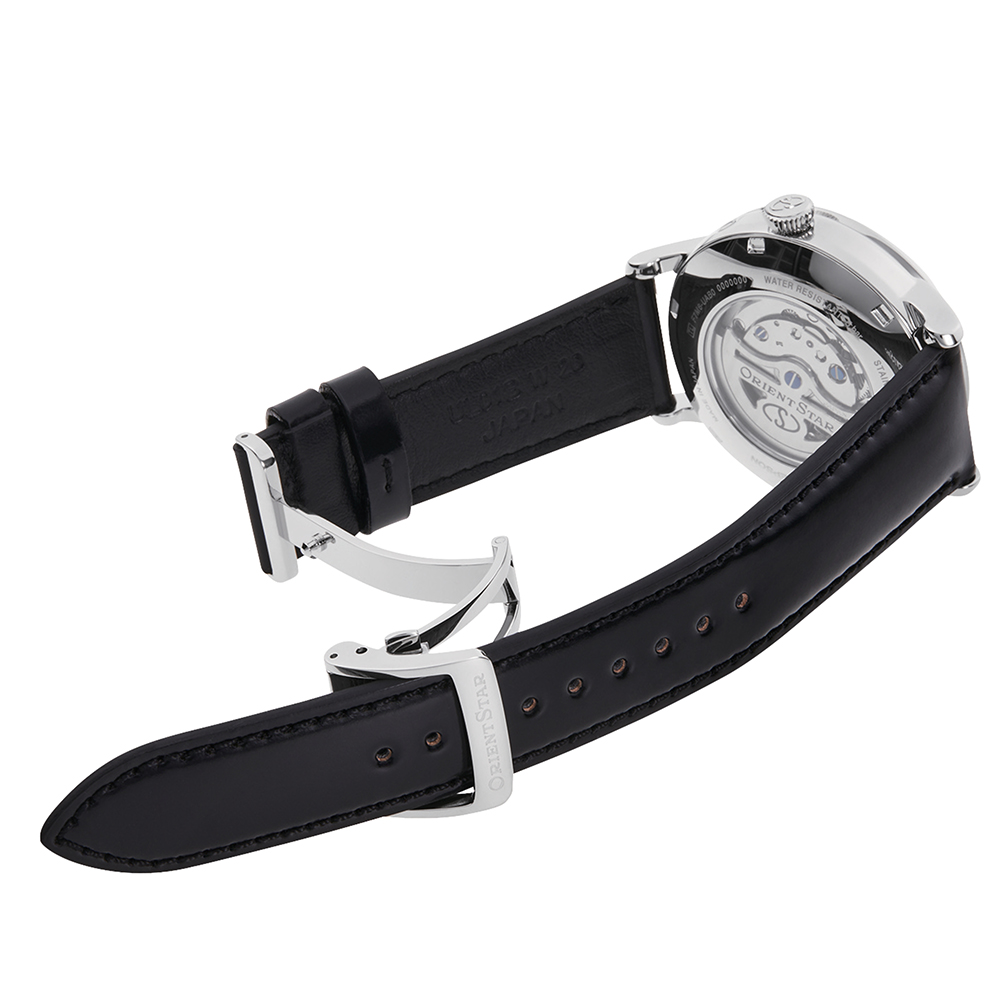 Orient Star RE-AY0107N00B męski zegarek Open Heart pasek - miniatura 4