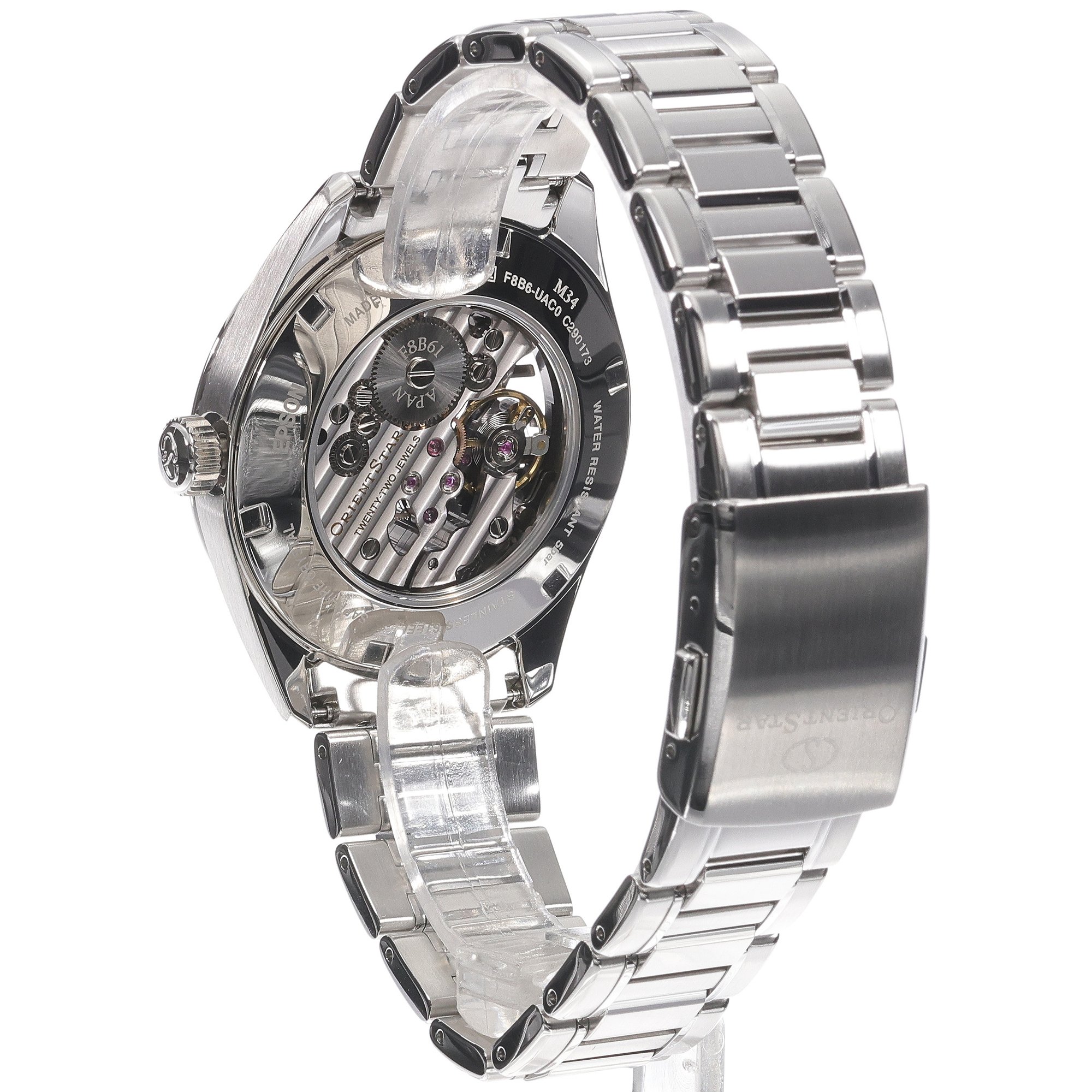 Orient Star RE-AZ0101N00B Contemporary Contemporary Skeleton Automatic bransoleta - miniatura 3