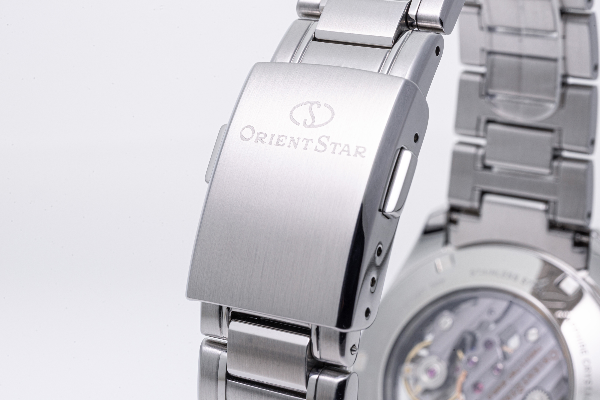 Orient Star RE-AZ0101N00B Contemporary Contemporary Skeleton Automatic zegarek męski elegancki szafirowe - miniatura 9