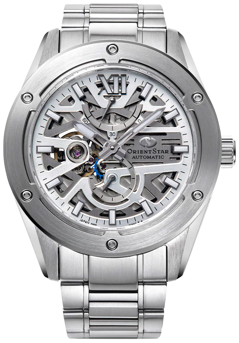 Avant-garde Skeleton Automatic Orient Star RE-BZ0001S00B 