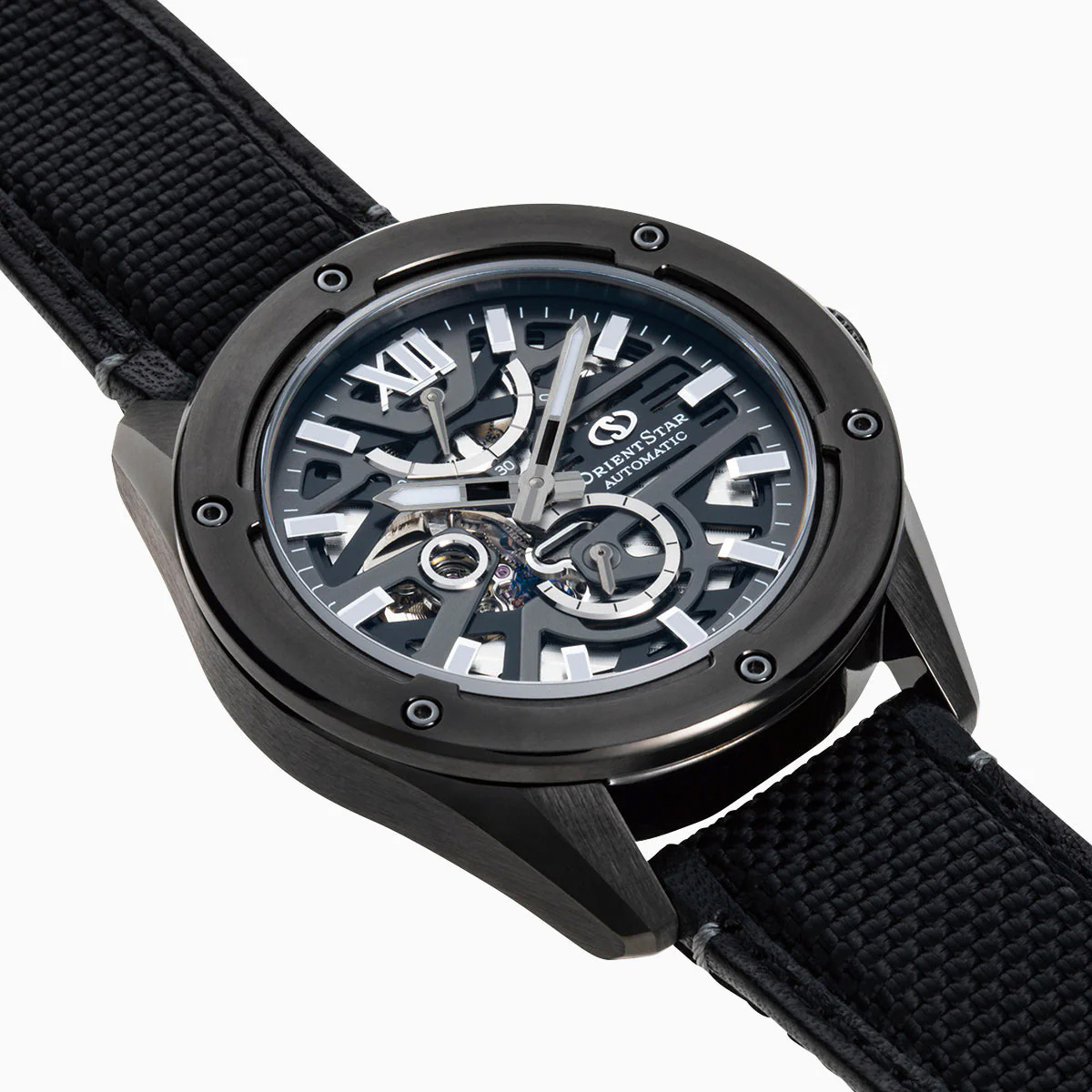 Orient Star RE-BZ0002B00B Sports Avant-garde Skeleton Automatic zegarek męski klasyczny szafirowe - miniatura 2