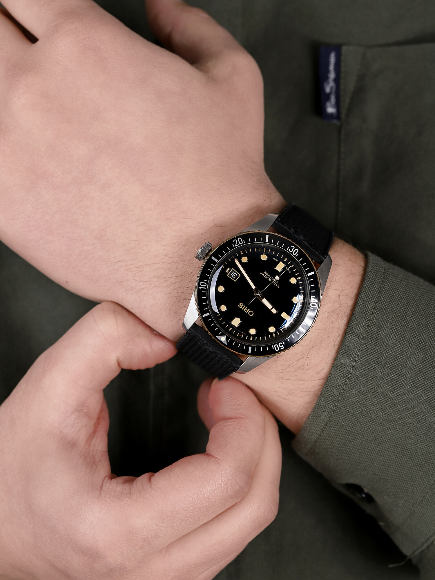 DIVERS SIXTY-FIVE Oris 01 733 7720 4354-07 4 21 18 - hover