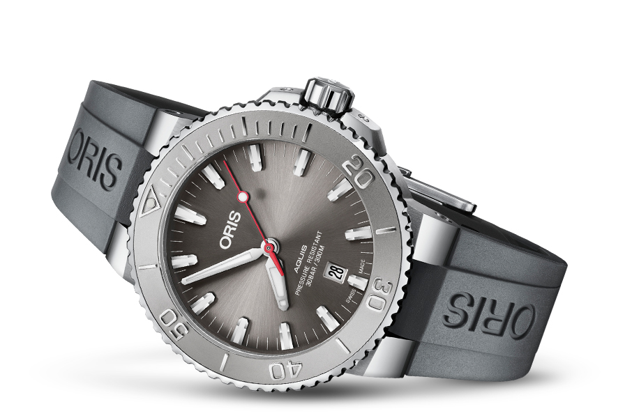 Oris 01 733 7730 4153-07 4 24 63EB zegarek męski Aquis - miniatura 4