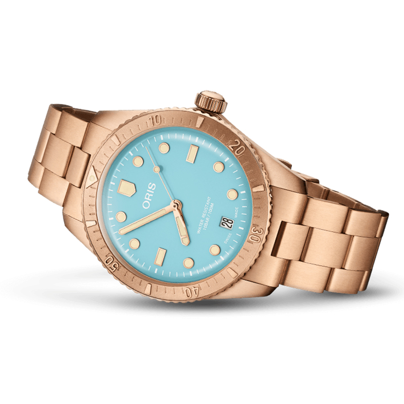 Oris 01 733 7771 3155-07 8 19 15 zegarek klasyczny Divers - miniatura 2