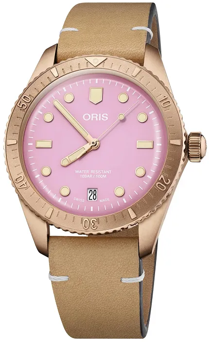 Oris 01 733 7771 3158-07 5 19 04BR Divers DIVERS SIXTY-FIVE COTTON CANDY - zdjęcie 1