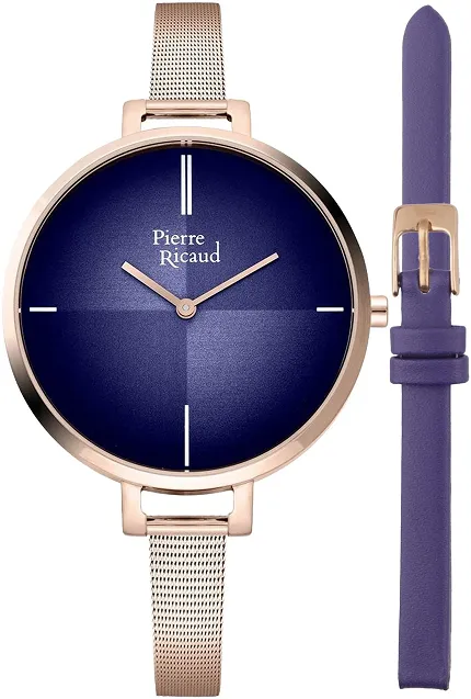 Pierre Ricaud P22040.911NQ Bransoleta P22040.911NQ + PASEK