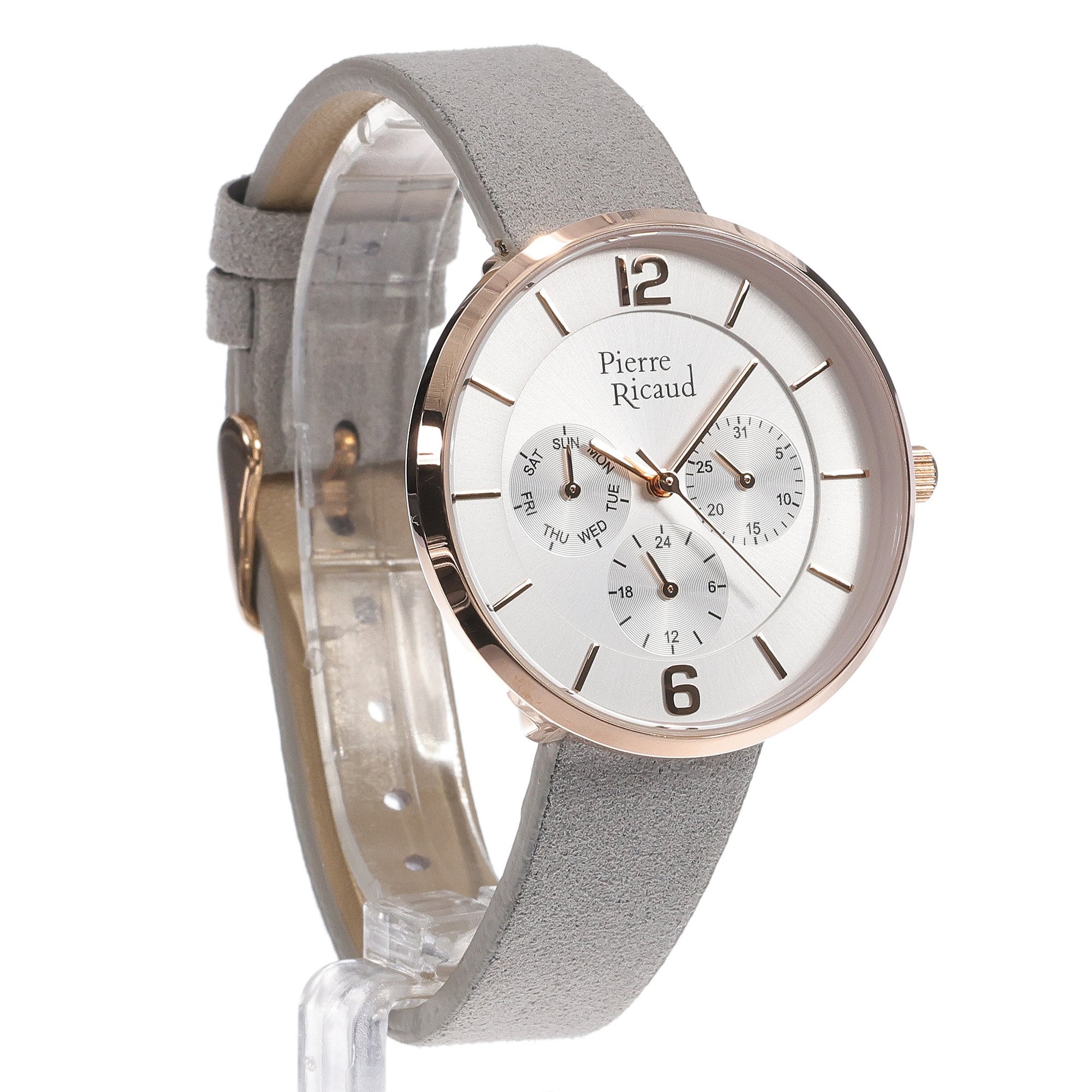 Pierre Ricaud P220239GR3QF zegarek damski Pasek - miniatura 2