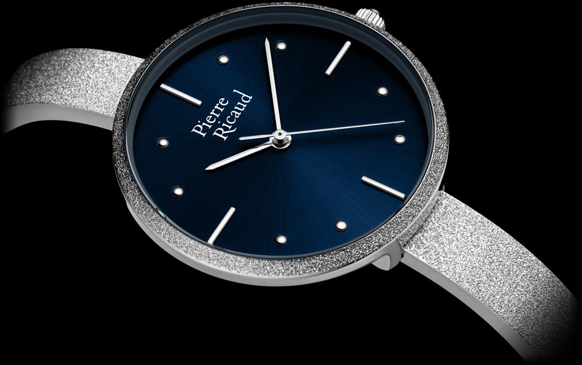 Pierre Ricaud P220375195Q zegarek elegancki Bransoleta - miniatura 5
