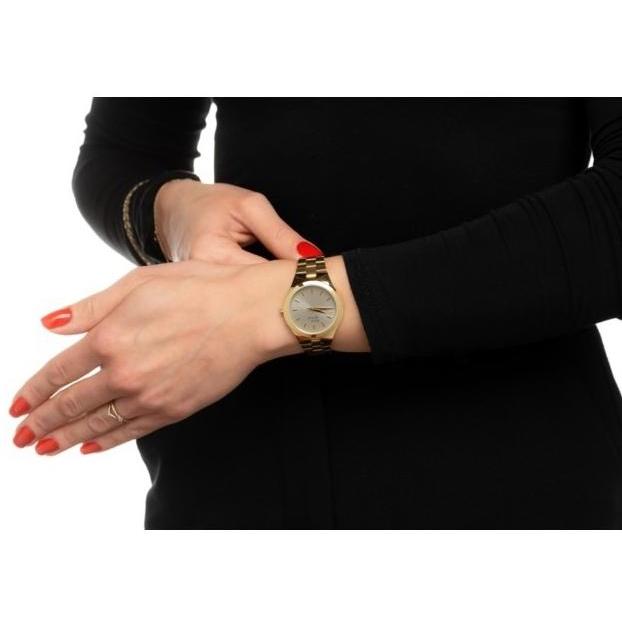 Pierre Ricaud P220549117Q zegarek różowe złoto elegancki Bransoleta bransoleta