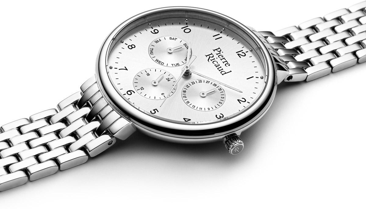 Pierre Ricaud P220895123QF zegarek damski Bransoleta