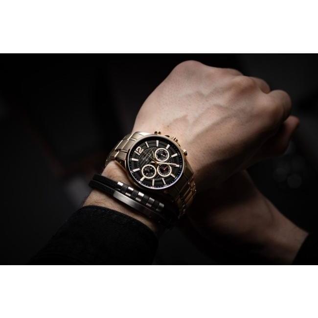 Pierre Ricaud P97040S1R6QF zegarek szary klasyczny Bransoleta bransoleta - miniatura 5