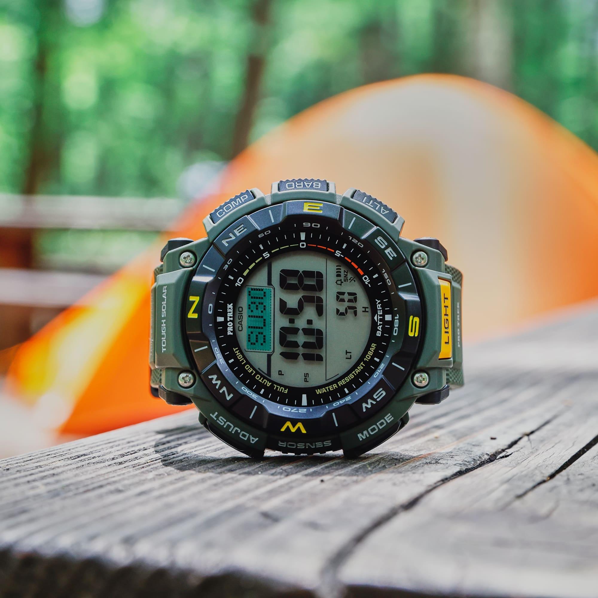 ProTrek PRG-340-3ER zegarek męski sportowy ProTrek bransoleta - miniatura 11