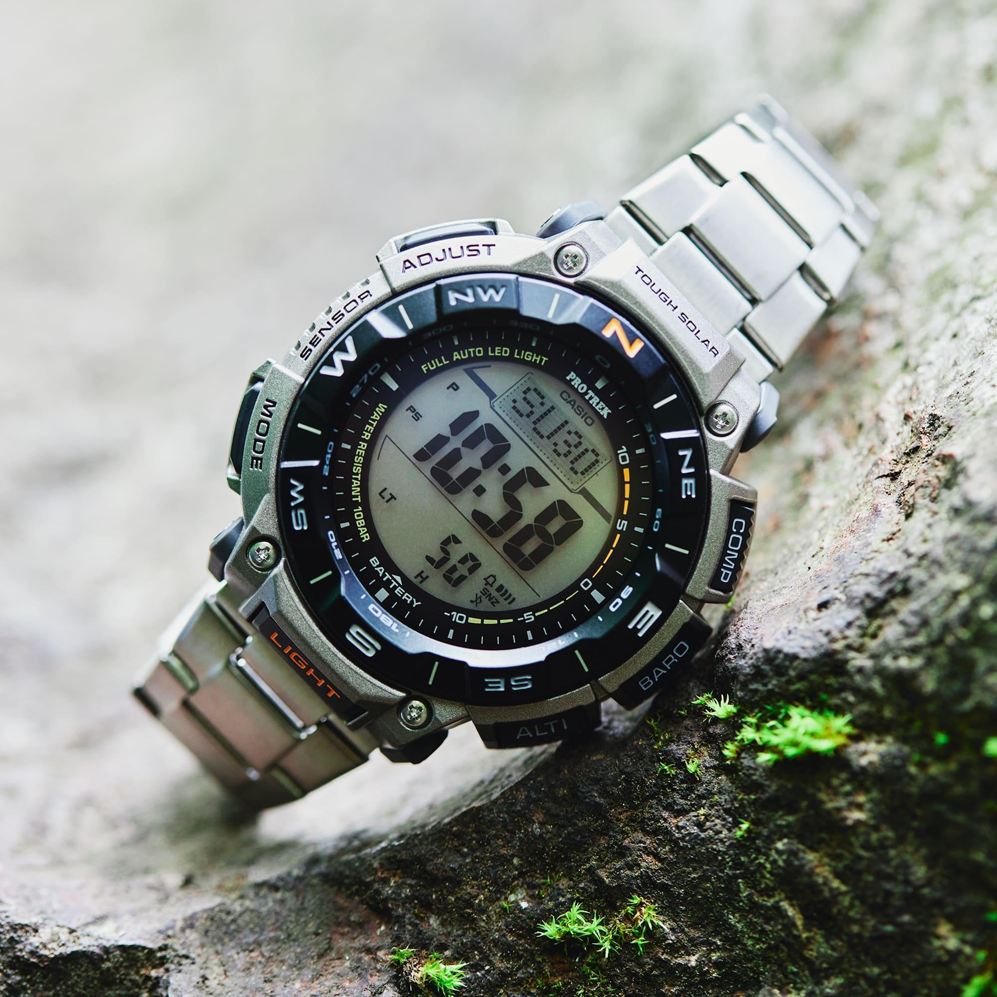 ProTrek PRG-340T-7ER zegarek męski sportowy ProTrek bransoleta - miniatura 11
