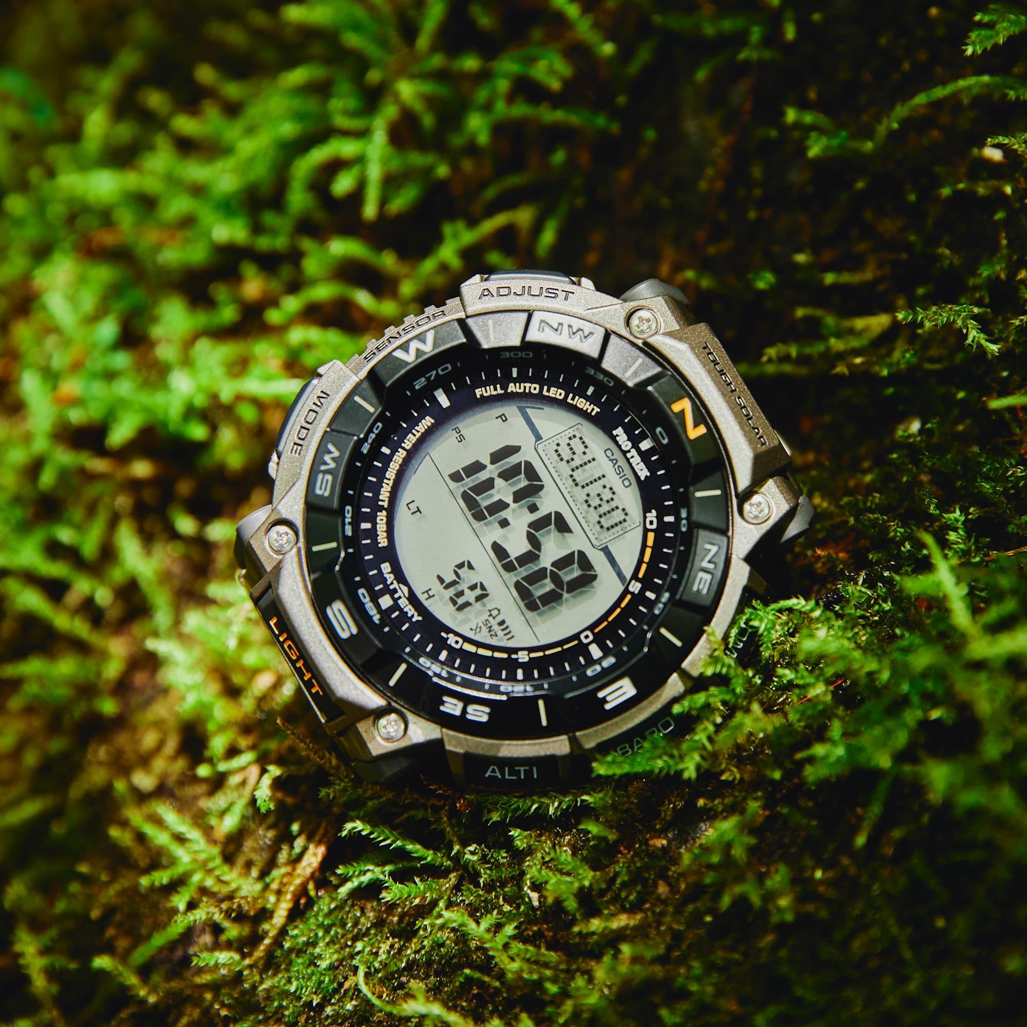 ProTrek PRG-340T-7ER zegarek męski sportowy ProTrek bransoleta - miniatura 12
