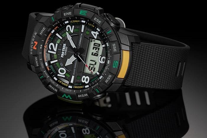 ProTrek PRT-B50-1ER ProTrek sportowy zegarek czarny - miniatura 8