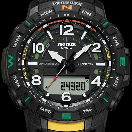 ProTrek PRT-B50-1ER ProTrek sportowy zegarek czarny - miniatura 7