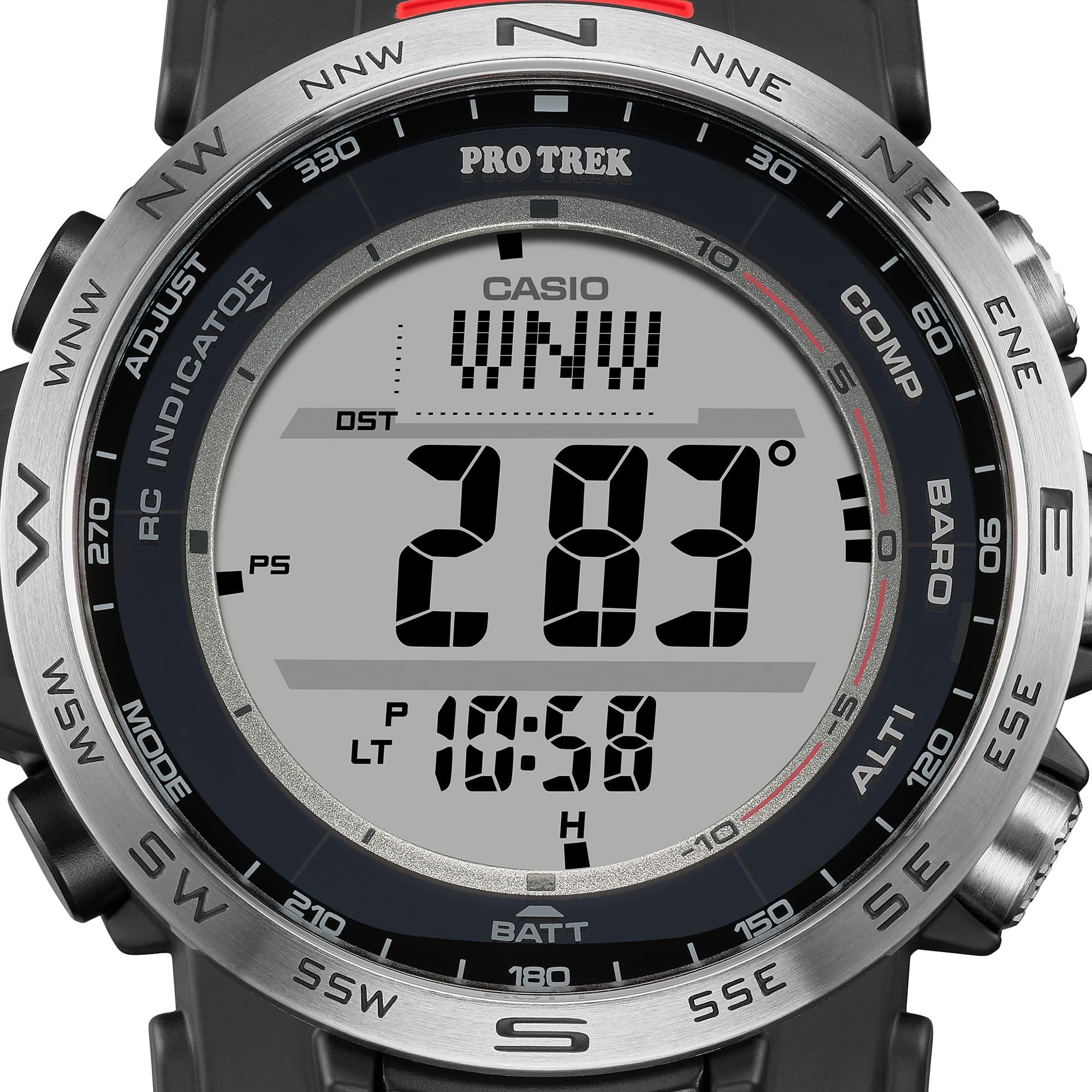 ProTrek PRW-35-1AER Pro Trek Climber ProTrek sportowy zegarek czarny - miniatura 10