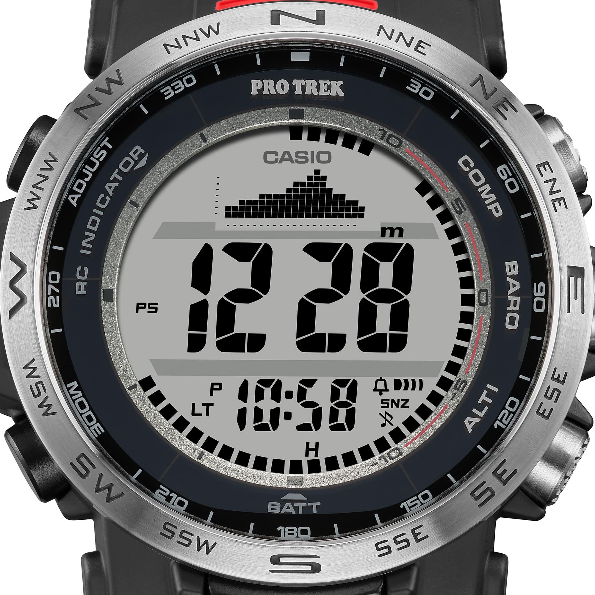 ProTrek PRW-35-1AER Pro Trek Climber ProTrek sportowy zegarek czarny - miniatura 9