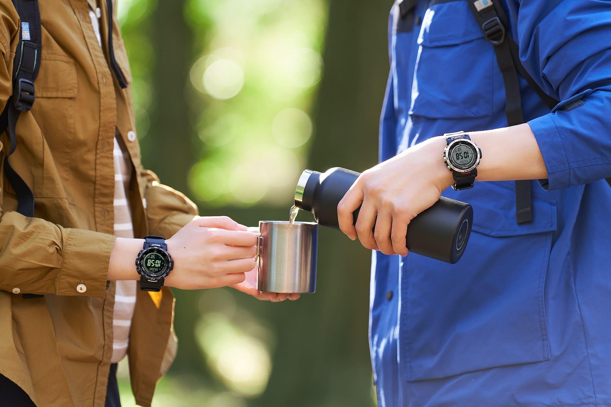 ProTrek PRW-35-1AER zegarek męski ProTrek czarny - miniatura 13