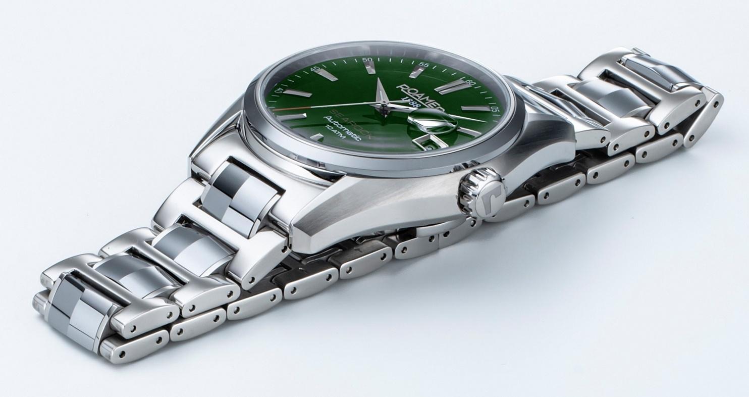 Roamer 210633 41 75 20 zegarek męski klasyczny Searock bransoleta - miniatura 2