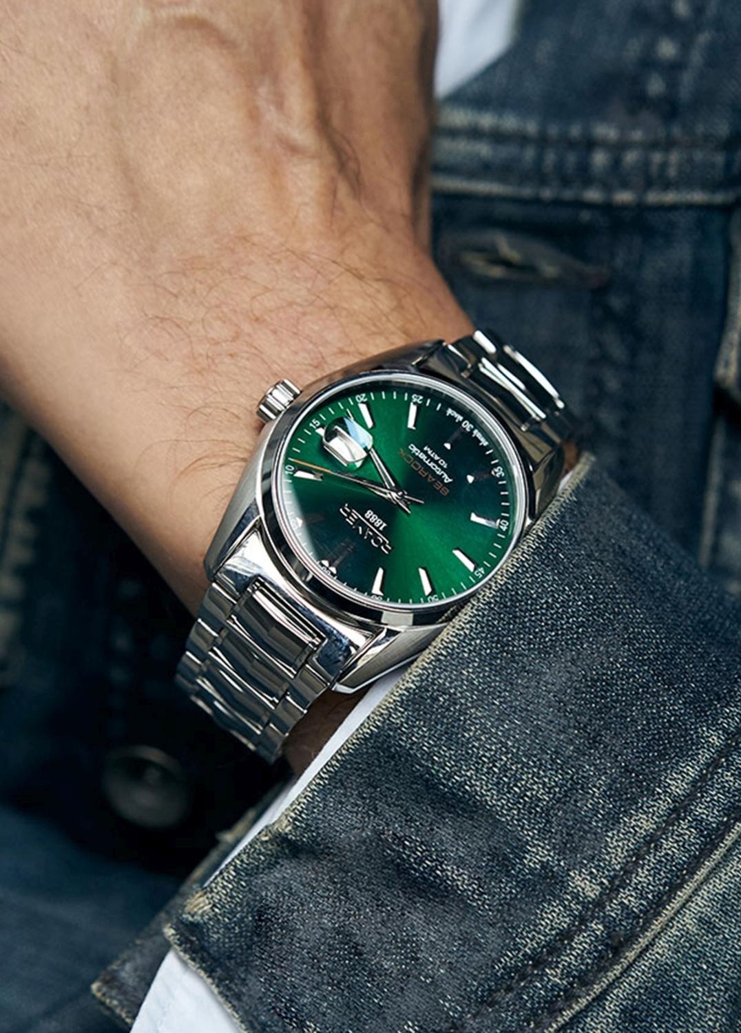 Roamer 210633 41 75 20 zegarek męski Searock srebrny - miniatura 5