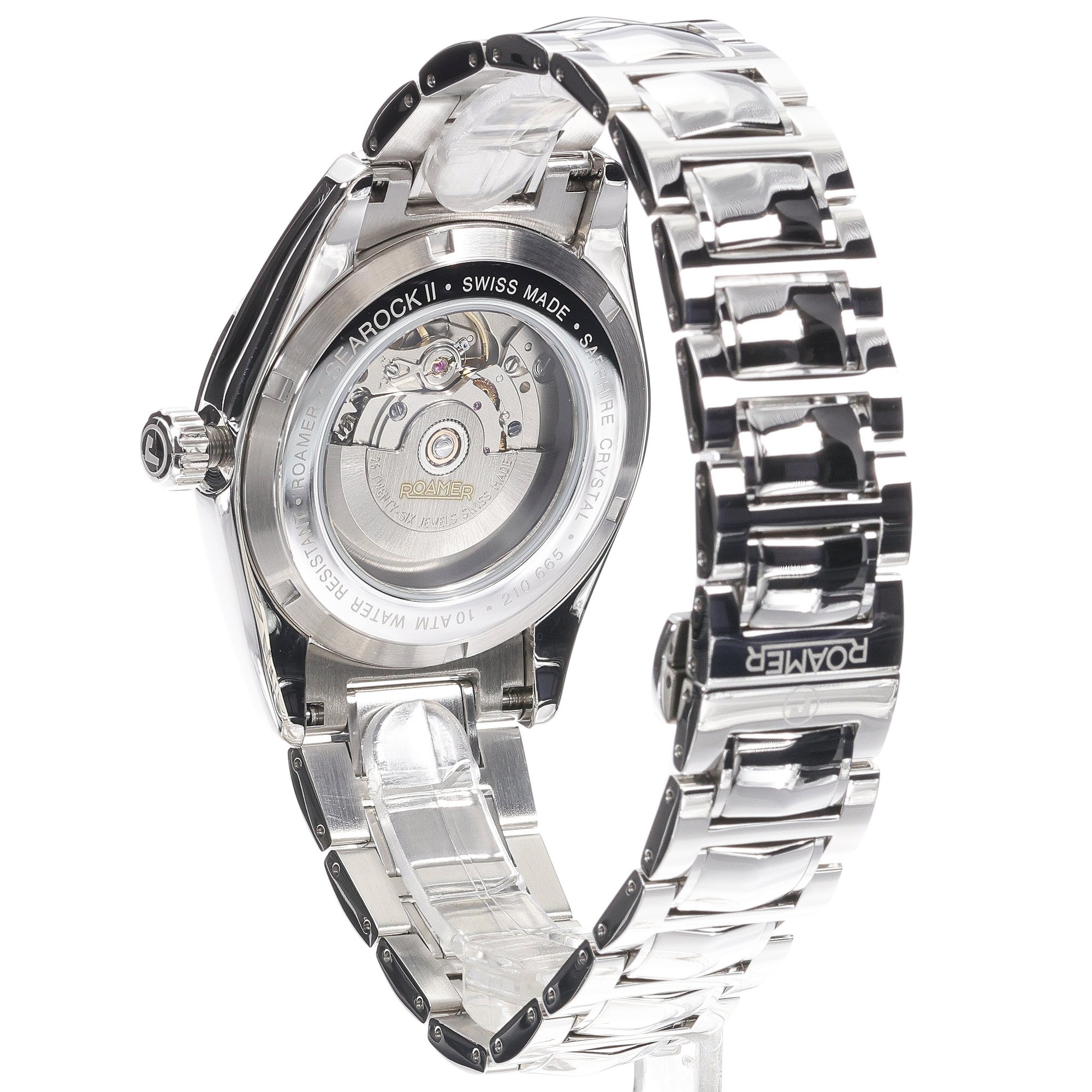 Roamer 210665 41 45 20 męski zegarek Searock bransoleta - miniatura 4