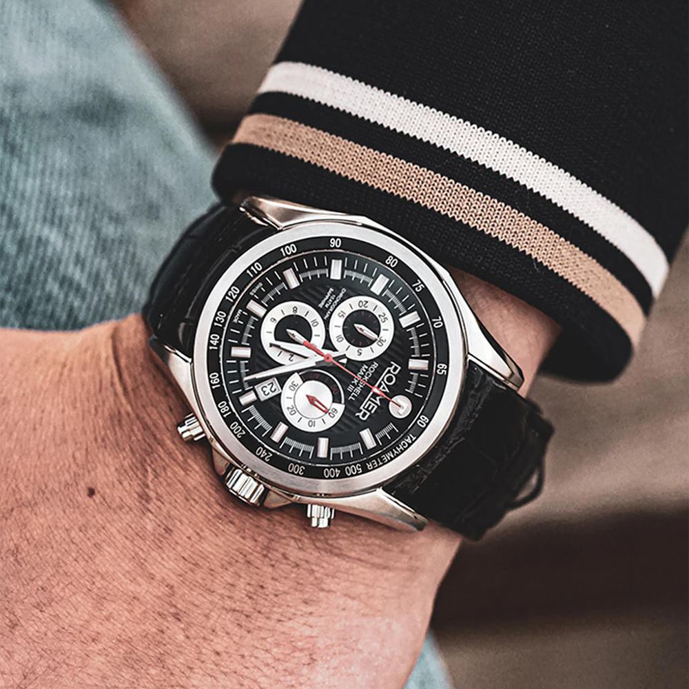 Roamer 220837 41 55 02 zegarek męski Rockshell Mark III - miniatura 2