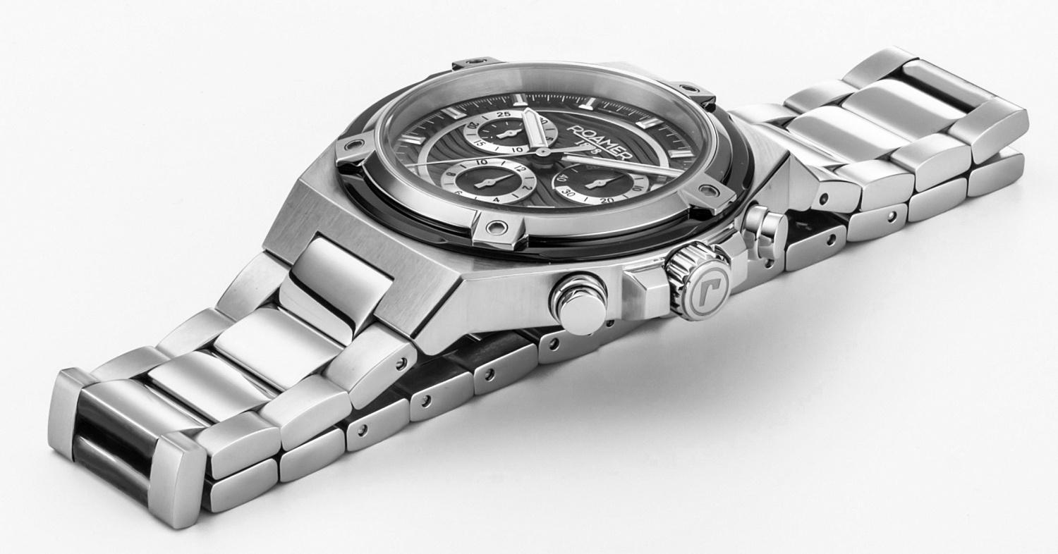 Roamer 221837 41 55 20 zegarek męski Tempomaster Chrono - miniatura 2
