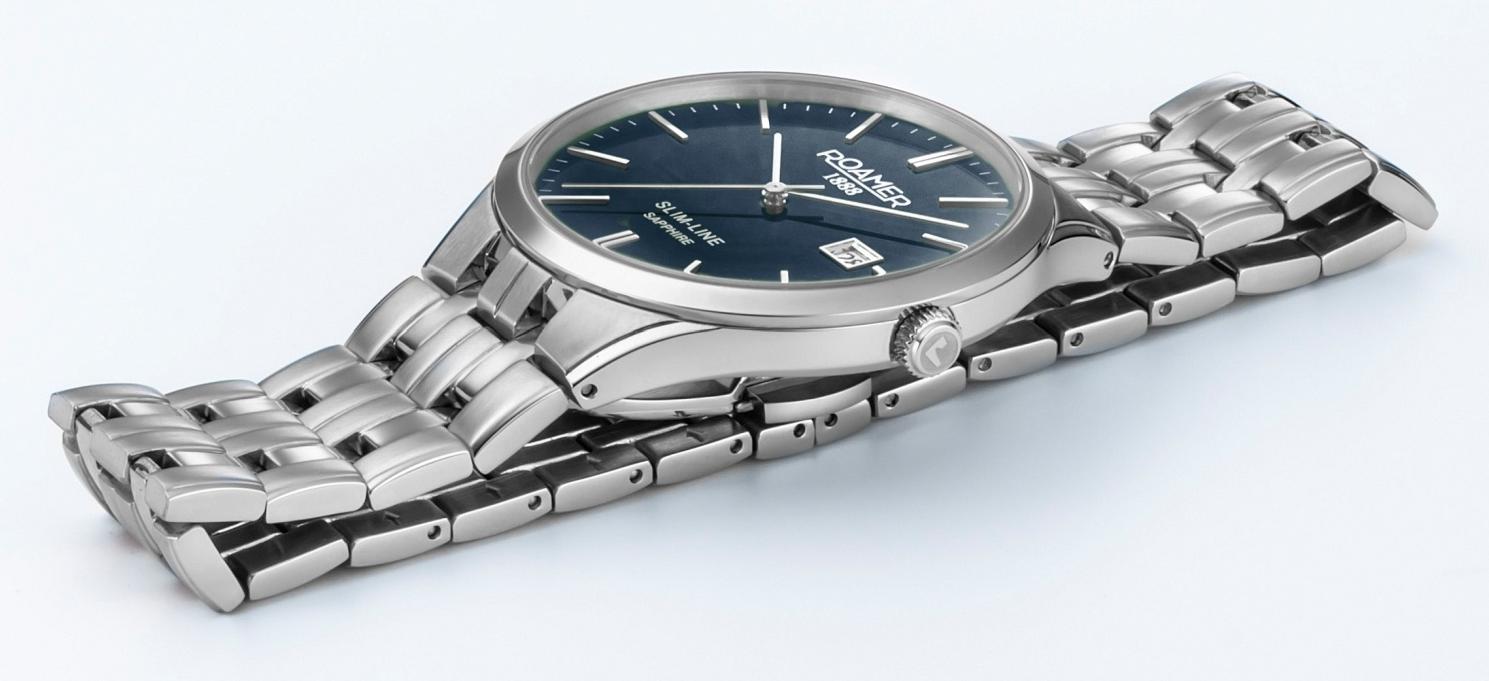 Roamer 512833 41 45 20 zegarek męski Slim-Line - miniatura 2
