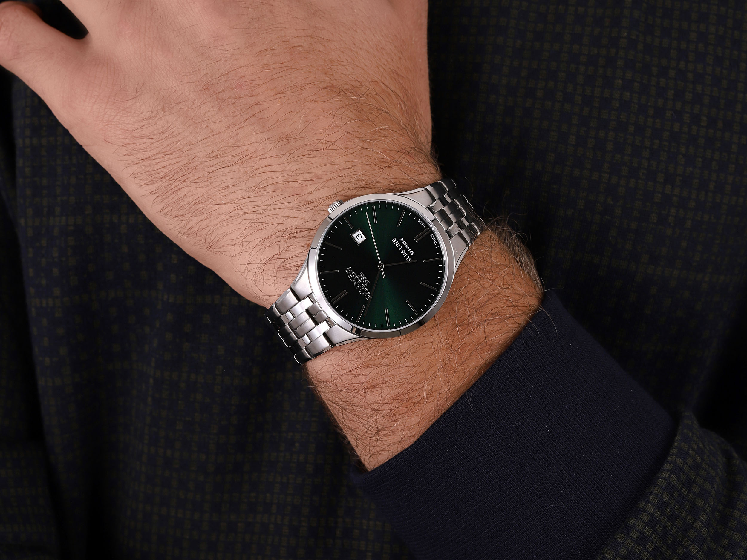 Roamer 512833 41 75 20 zegarek klasyczny Slim-Line - miniatura 2