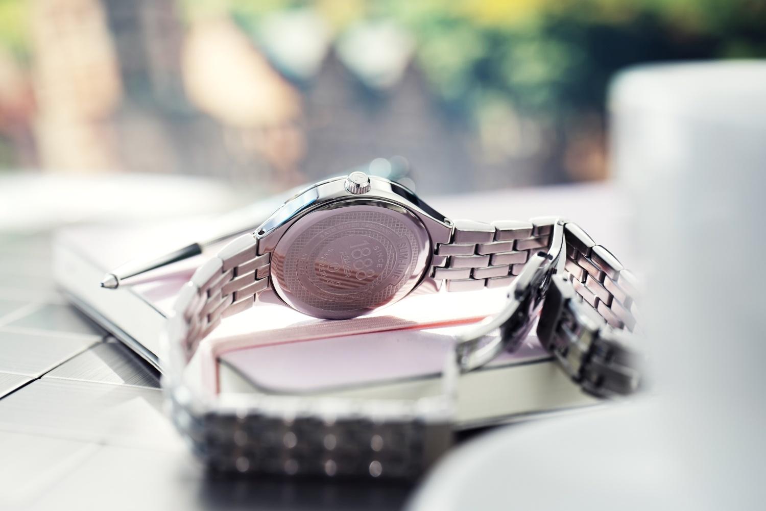 Roamer 512857 41 75 20 zegarek klasyczny Slim-Line - miniatura 4