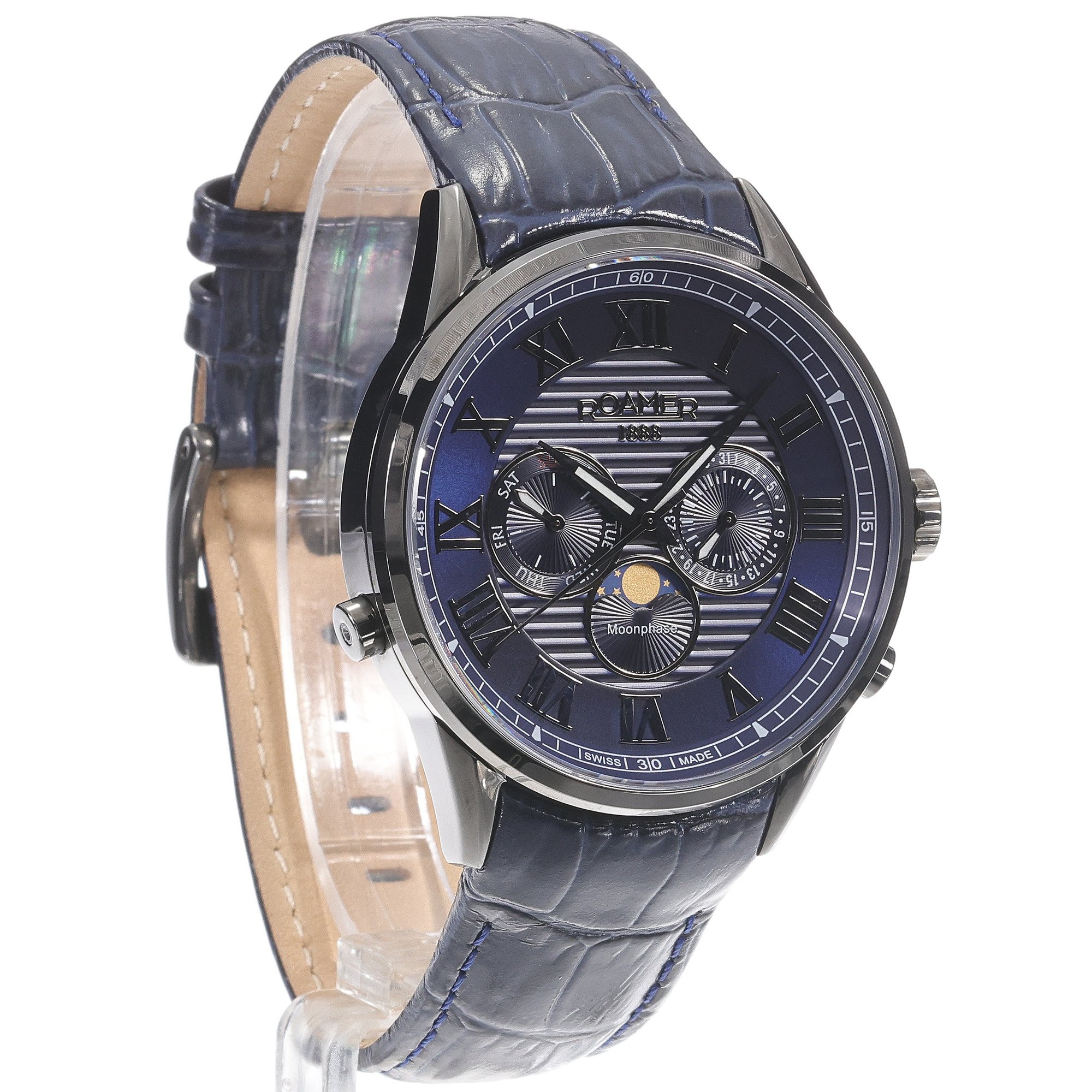 Roamer 513821 44 45 05 zegarek klasyczny Superior - miniatura 3