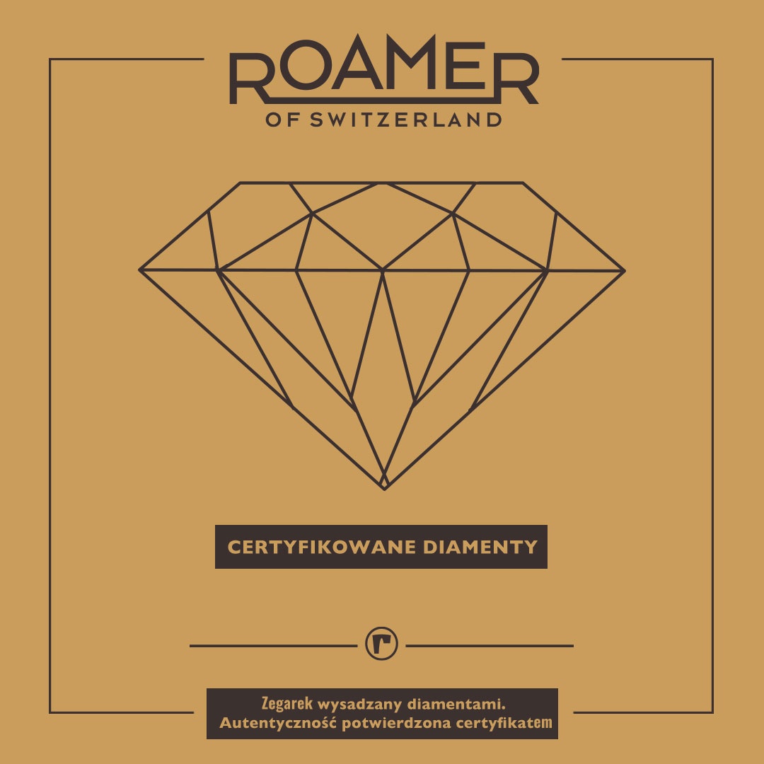 Roamer 547857 48 25 05 Soleure zegarek damski elegancki szafirowe - miniatura 8