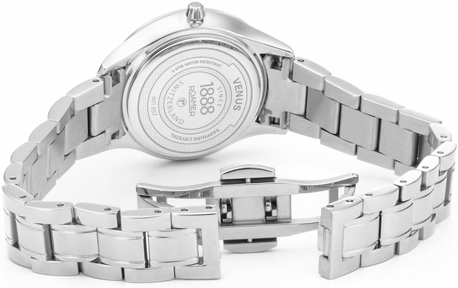 Roamer 601857 41 89 20 damski zegarek Venus Diamond bransoleta - miniatura 3