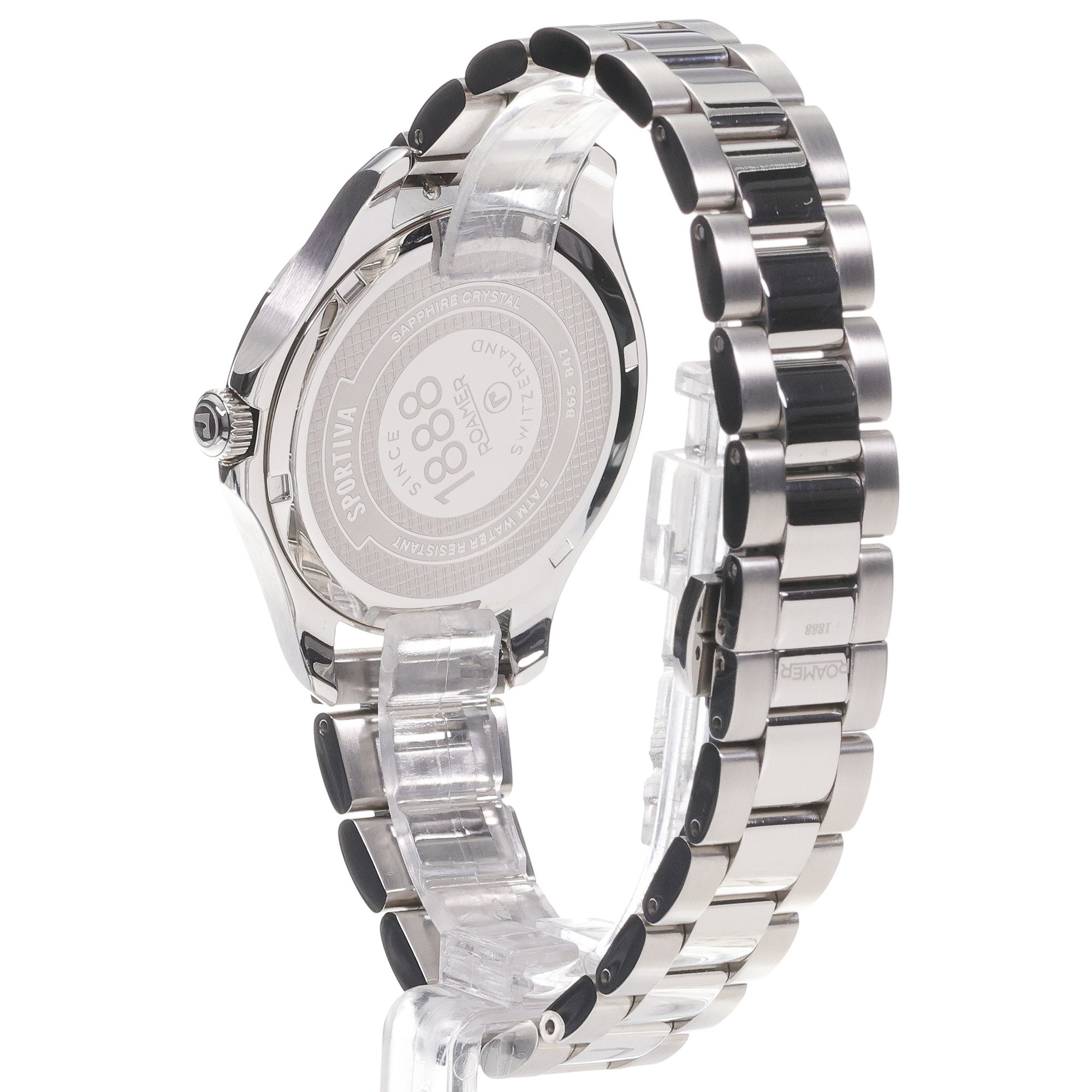 Roamer 865847 41 80 50 zegarek damski klasyczny Sportivo bransoleta - miniatura 4