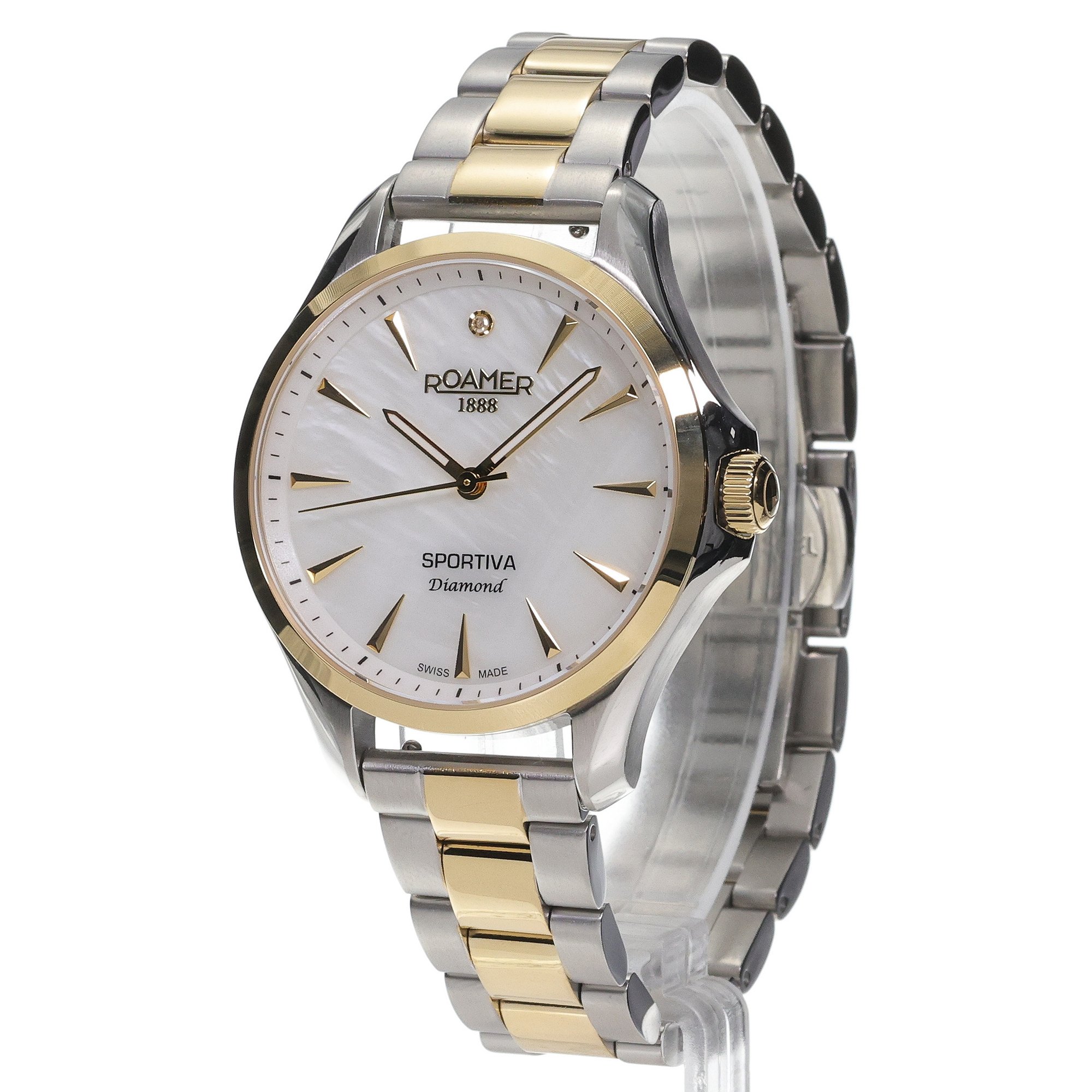 Roamer 865847 47 20 50 Sportivo klasyczny zegarek srebrny - miniatura 2