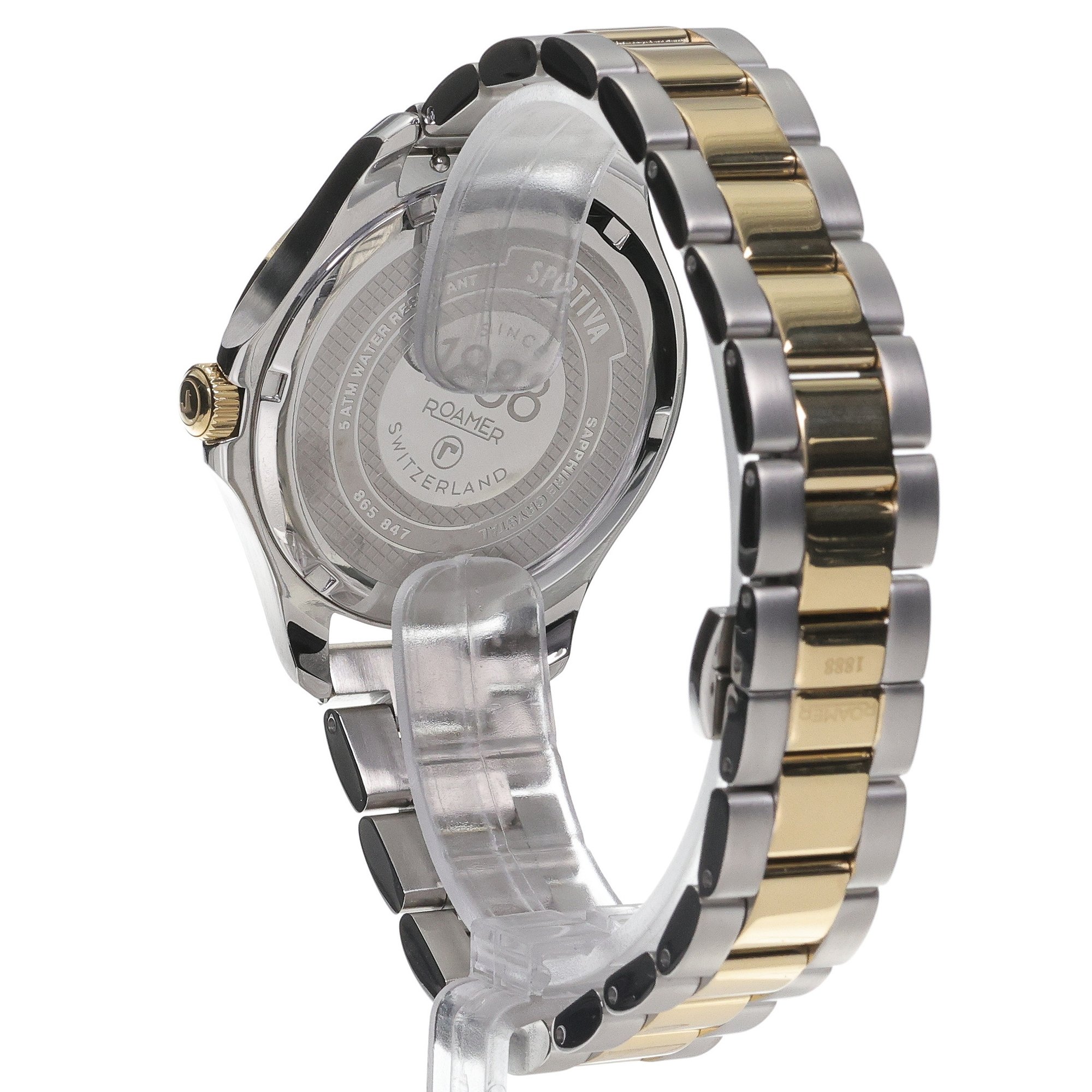 Roamer 865847 47 20 50 Sportivo zegarek damski klasyczny szafirowe - miniatura 4