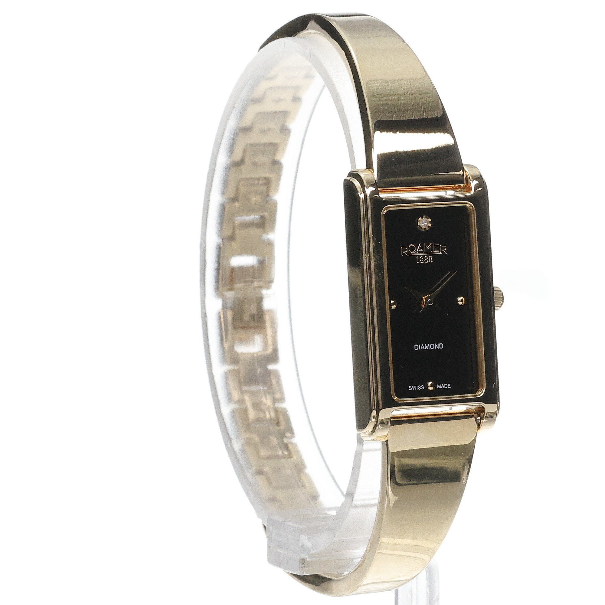 Roamer 866845 48 55 20 zegarek złoty elegancki Dreamline bransoleta - miniatura 3