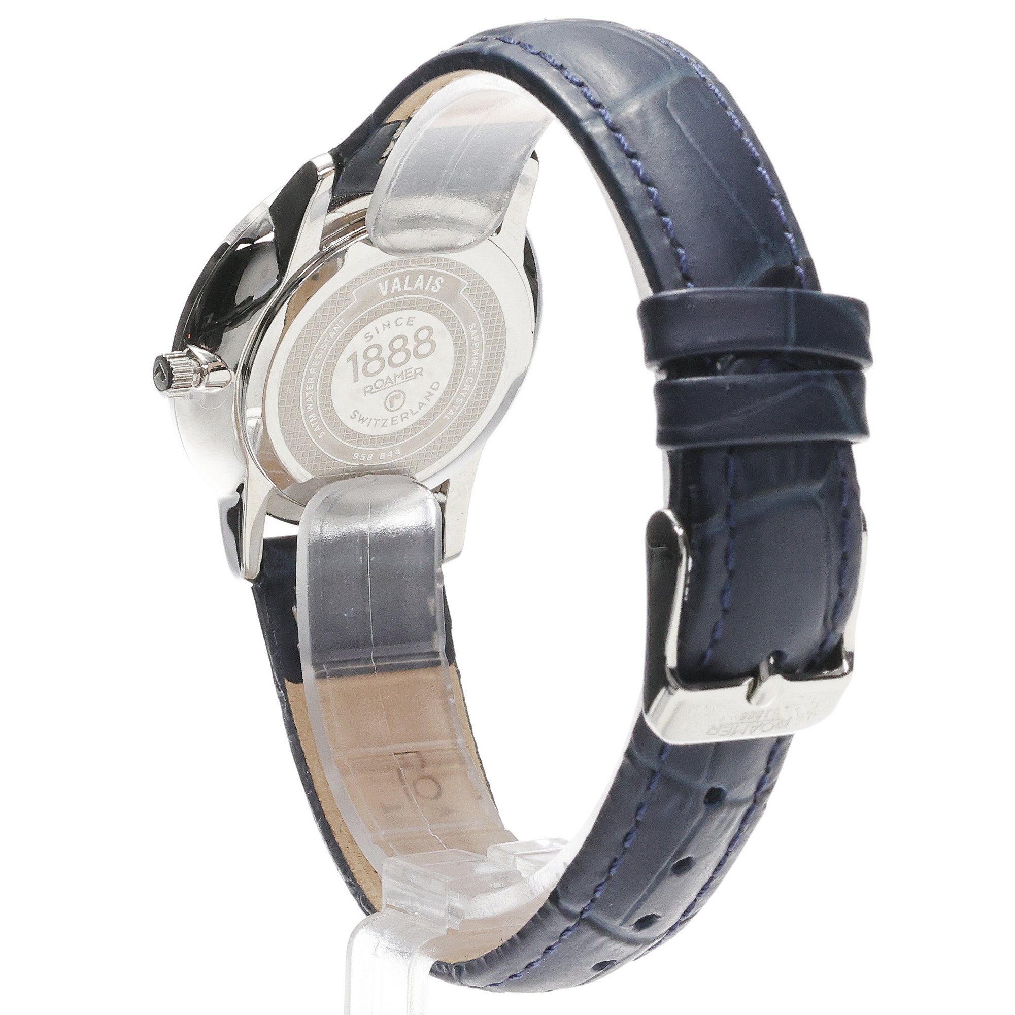 Roamer 958844 41 44 05 zegarek damski klasyczny Valais pasek - miniatura 4
