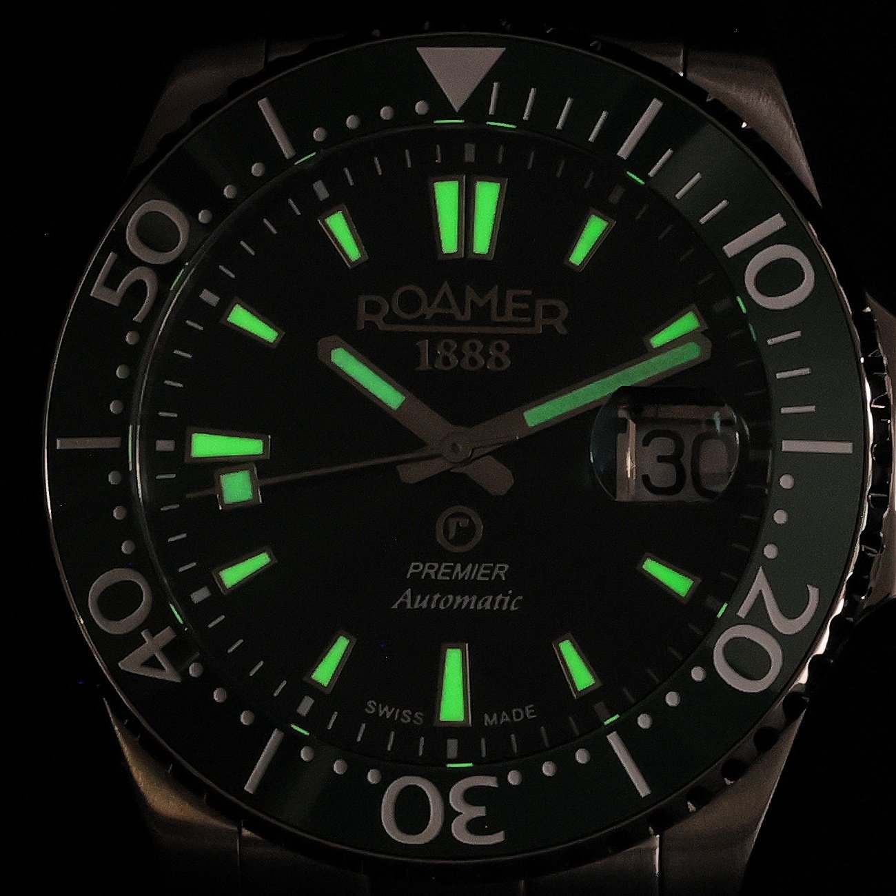 Roamer 986983 41 75 20 Premier zegarek męski klasyczny szafirowe - miniatura 5