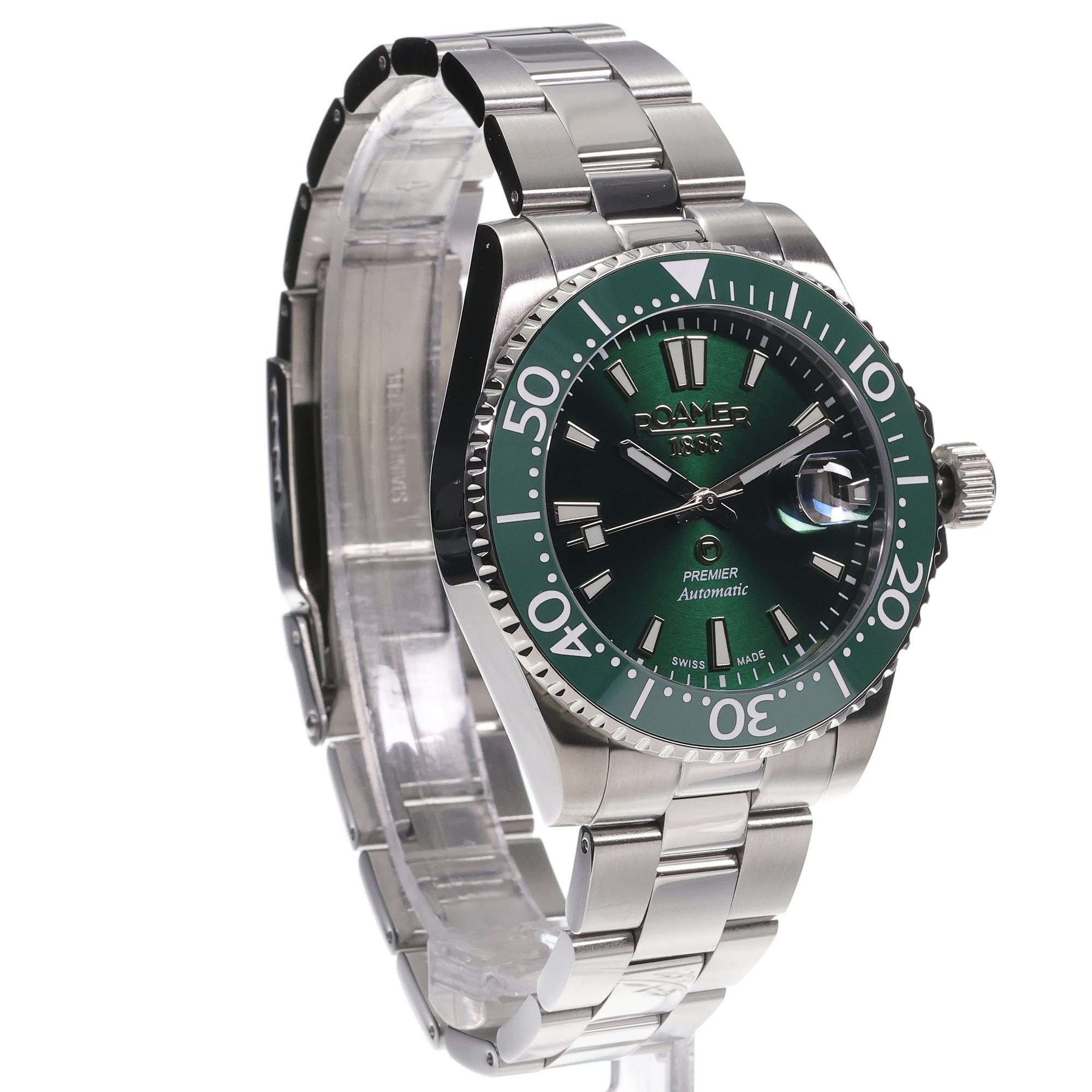 Roamer 986983 41 75 20 zegarek srebrny klasyczny Premier bransoleta - miniatura 3
