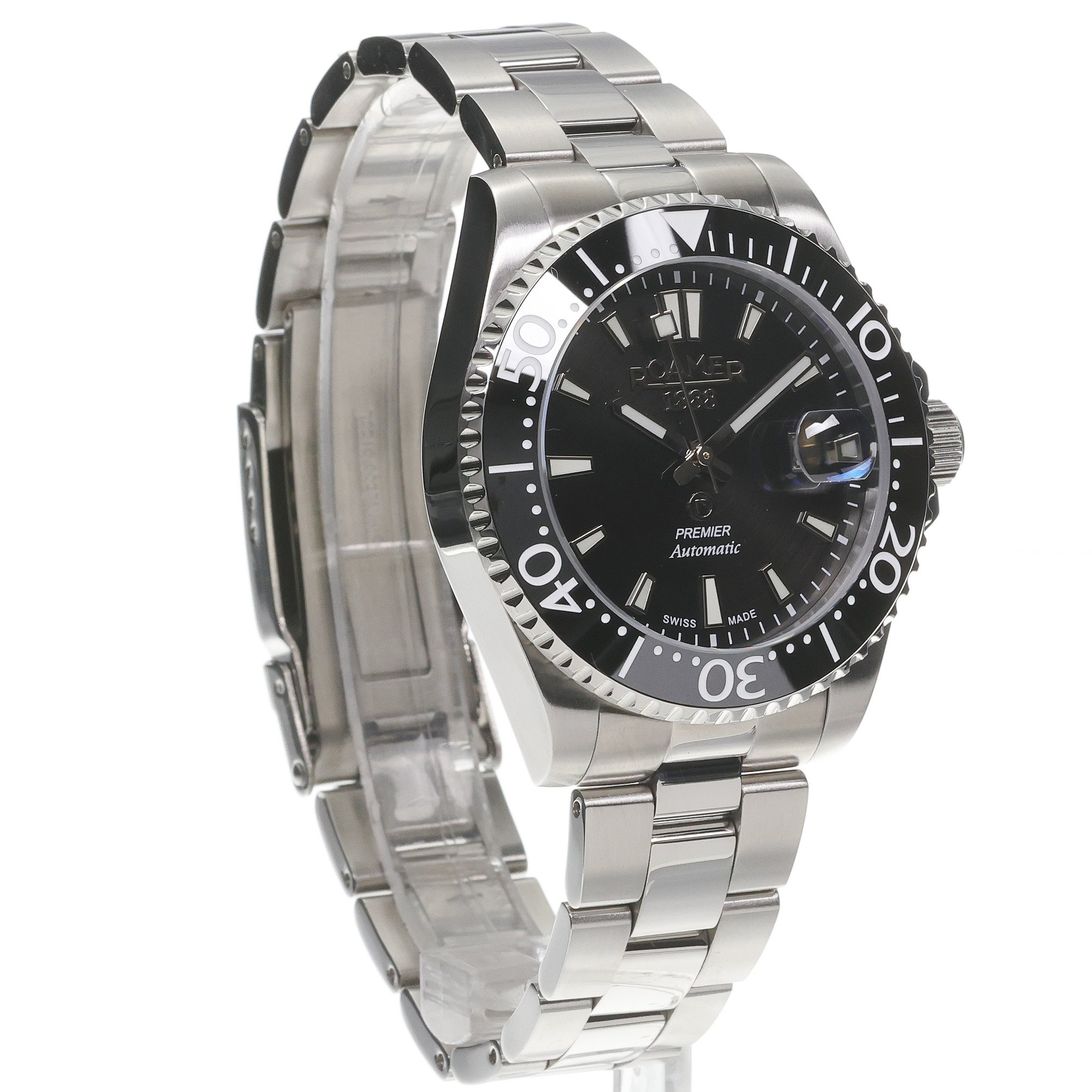 Roamer 986983 41 85 20 zegarek srebrny klasyczny Premier bransoleta - miniatura 3