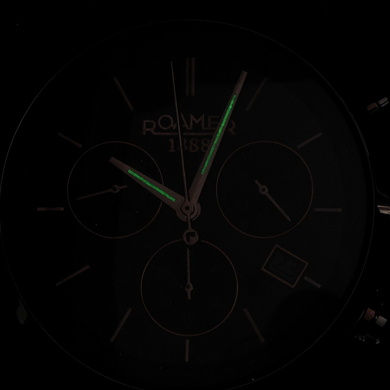 Roamer 993819 47 45 20 zegarek męski sportowy Pro Chrono bransoleta - miniatura 5
