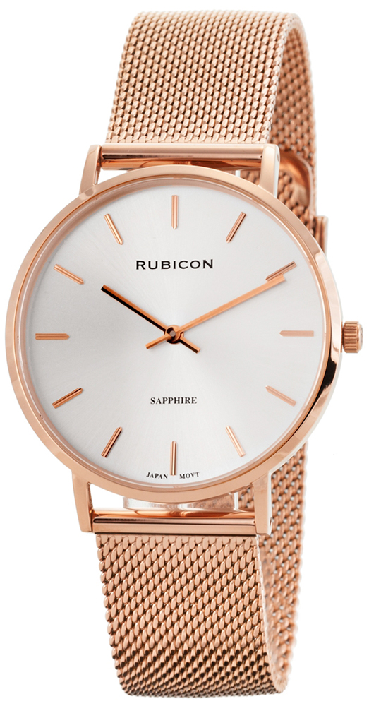 RNBD76 różowe złoto srebrny Rubicon RBN152 