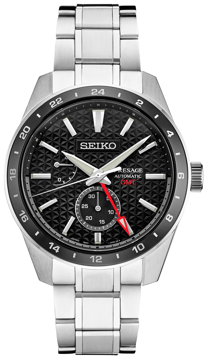 Presage Sharp Edged Series GMT Seiko SPB221J1 