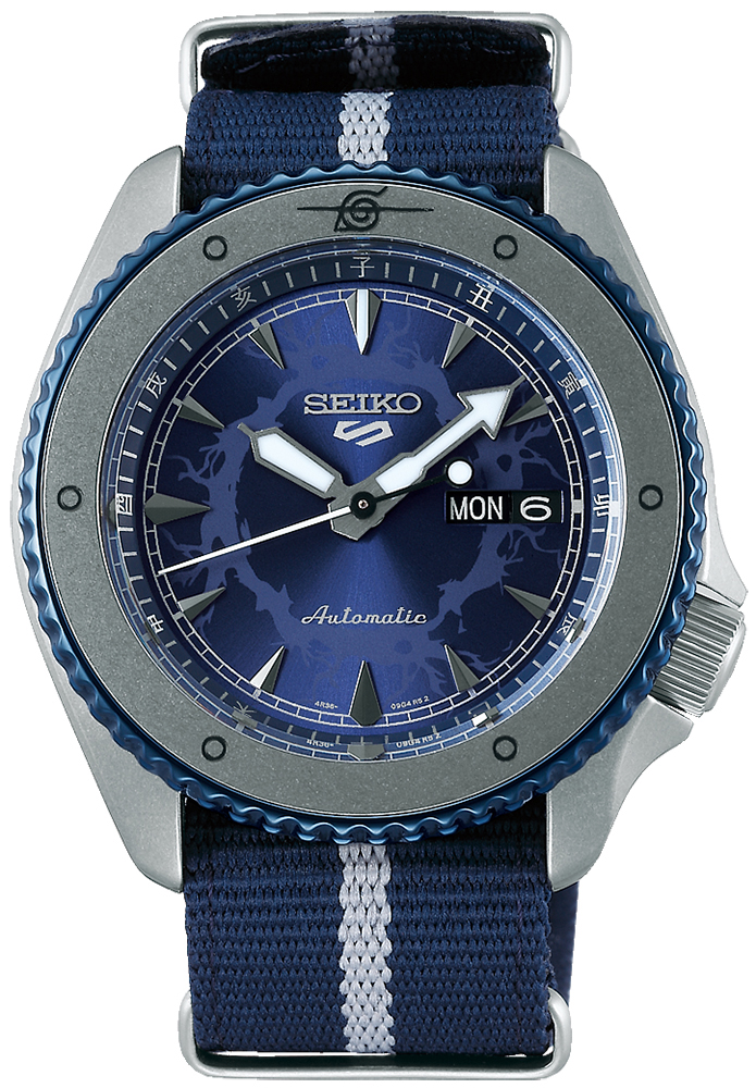 5 Sports NARUTO & BORUTO Limited Edition Sasuke Uchiha Seiko SRPF69K1 