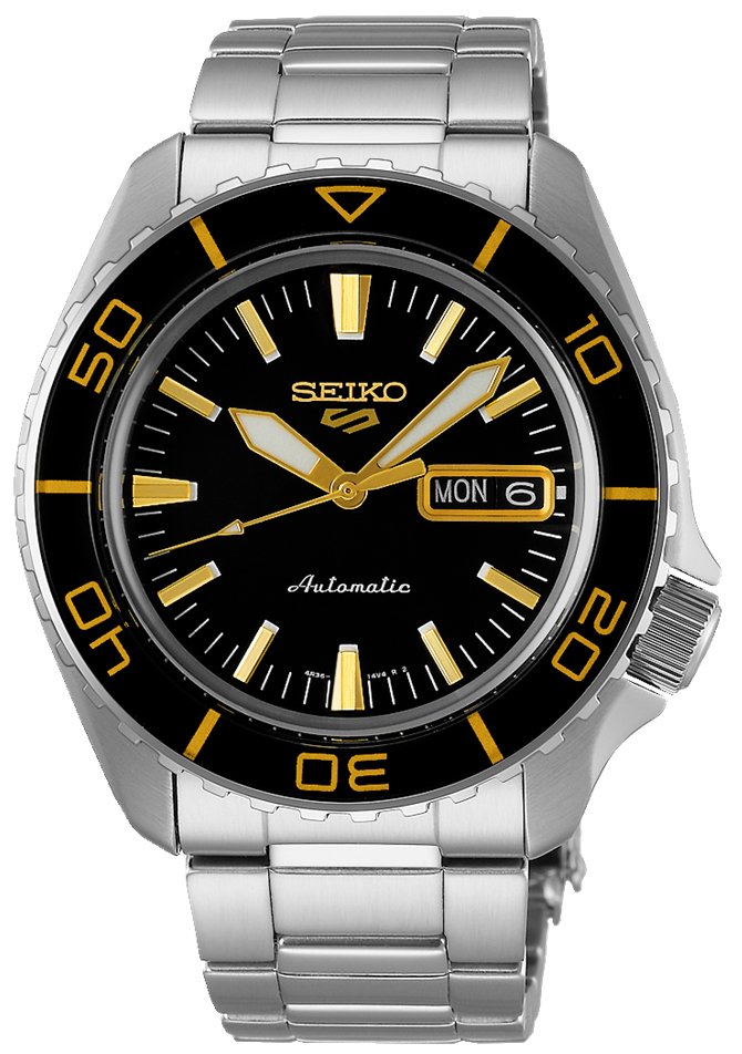5 Sports Automatic SKX Blacktone Redux Seiko SRPK99K1 