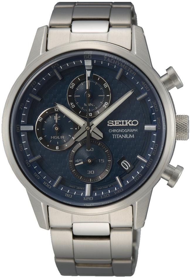 Chronograph Titanium Seiko SSB387P1 